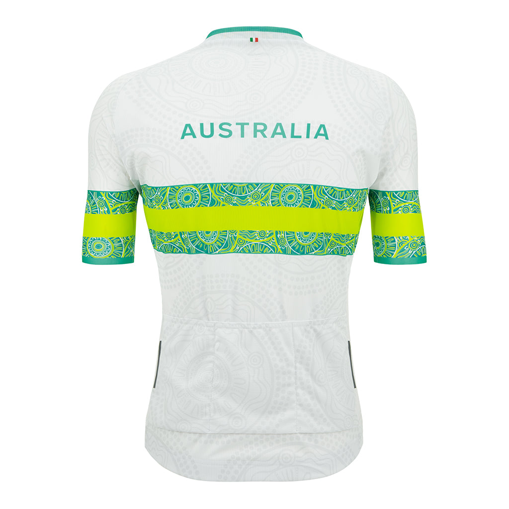 Santini Australian National Team Cycling Jersey-Print