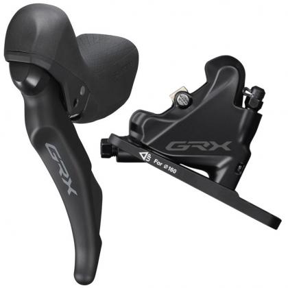 Shimano GRX Hydraulic Disc Brake/Shift Set, ST-RX600/BR-RX400, For 2x11-Speed (Left/Front)