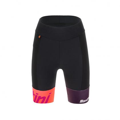Santini Wmn Ironman Cupio Tri Shorts-Black