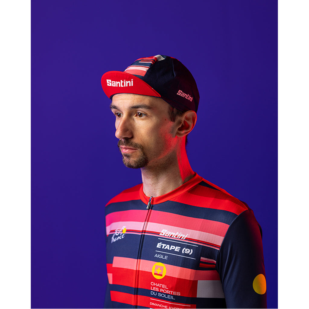 Santini TDF Aigle Cycling Cap-Print