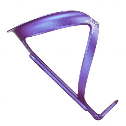 Supacaz Fly Cage Ano 18g Bottle Cage-Purple