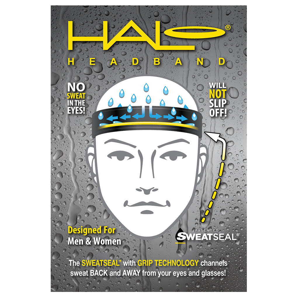 Halo II-Pullover Headband (2″ Wide)-Teal