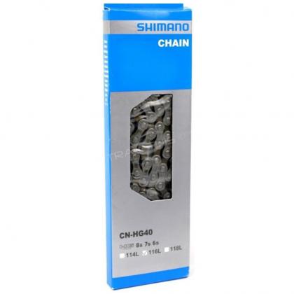 Shimano Tourney CN-HG40 Chain - 6/7/8 Speed - 116 Links