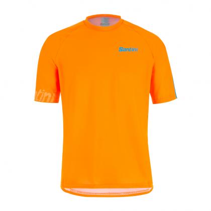 Santini MTB Sasso Jersey-Flashy Orange
