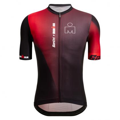 Santini Ironman Ikaika Cycling Jersey-Red