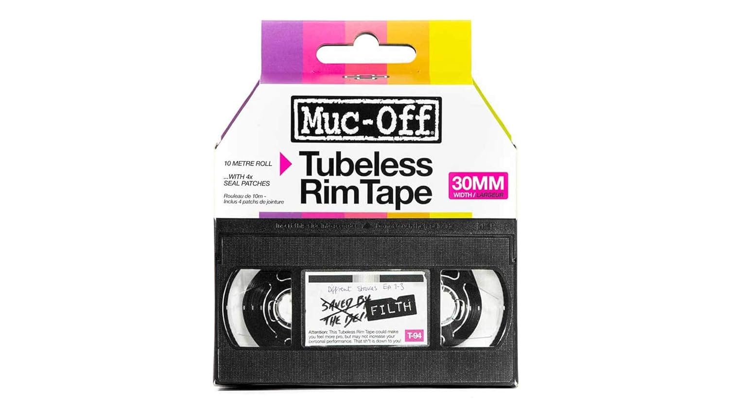 mucoff P rim tape 10m workshop roll 30mm boxed