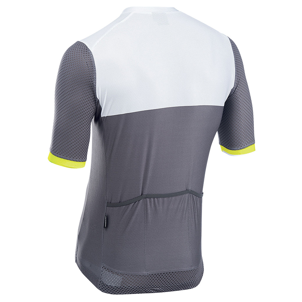 Northwave Storm Air Jersey-Grey/Yellow Fluo