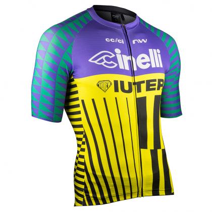 Northwave Cinelli-Iuter Team Jersey-Yellow/Purple