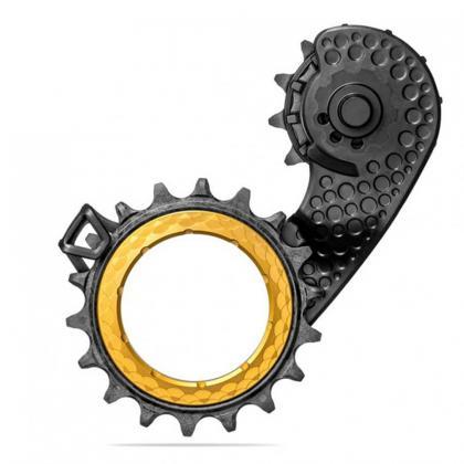 Absolute Black Hollowcage Carbon-Ceramic OSPW Shimano 9100/8000-Gold