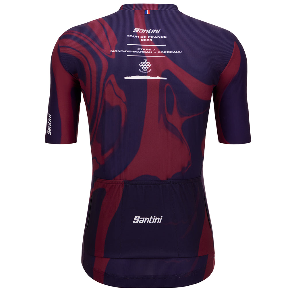 Santini Tour De France Bordeaux Jersey-Print