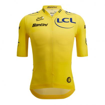 Santini Tour De France Overall Leader Pro Jersey-Yellow