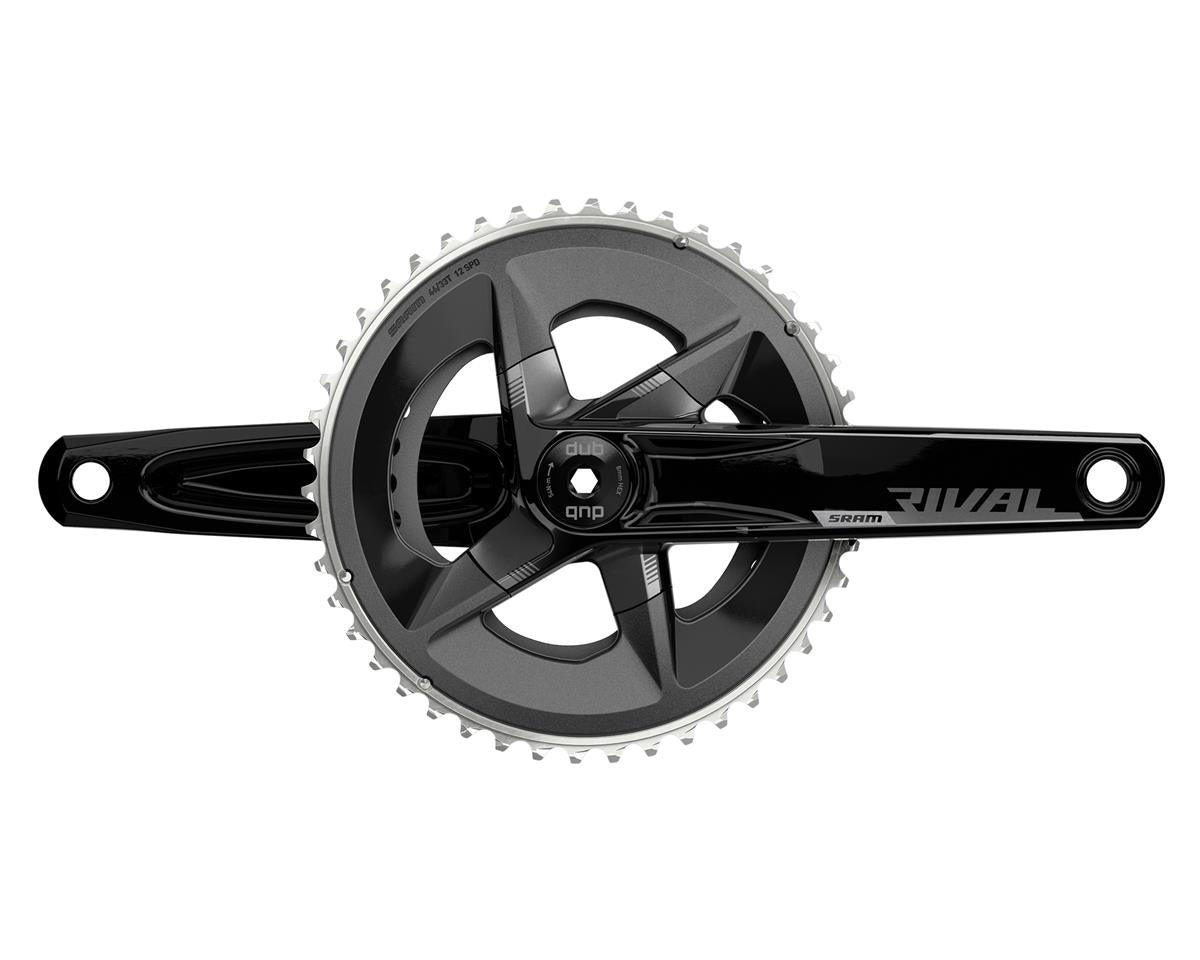 SRAM RIVAL AXS CRANKSET BLACK 2 X 12 SPEED DUB SPINDLE D1 172.5MM 48/35T 107 BCD BOTTOM BRACKET NOT INCLUDED