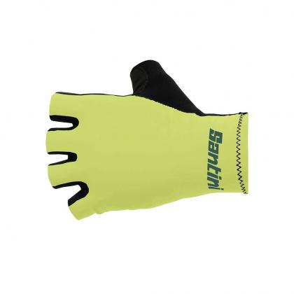 Santini Redux Istinto Summer Gloves-Fluo Green
