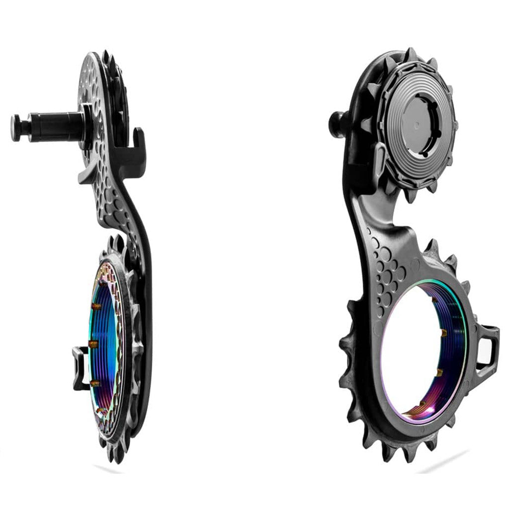 Absolute Black Hollowcage Carbon-Ceramic OSPW DuraAce 9200 12 Sp-PVD Rainbow