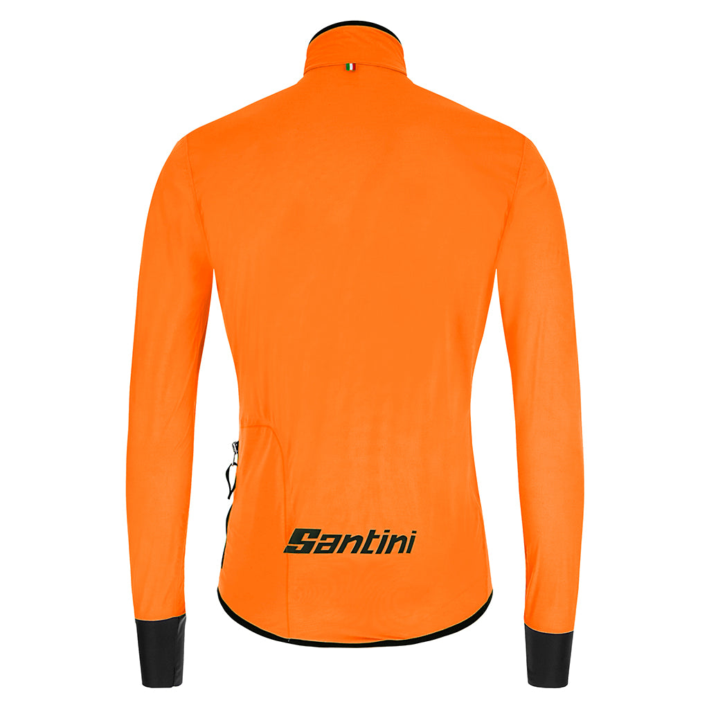 Santini Guard Nimbus Rain & Wind Jacket-Flashy Orange