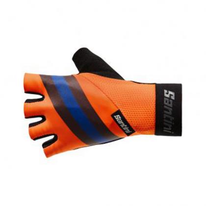 Santini Bengal Gel Gloves-Flashy Orange