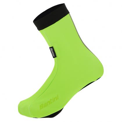Santini Adapt Shoecovers-Fluo Green