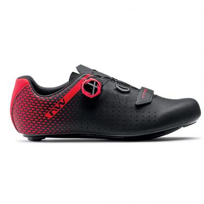 Northwave Core Plus 2 Road Shoes-Black/Red