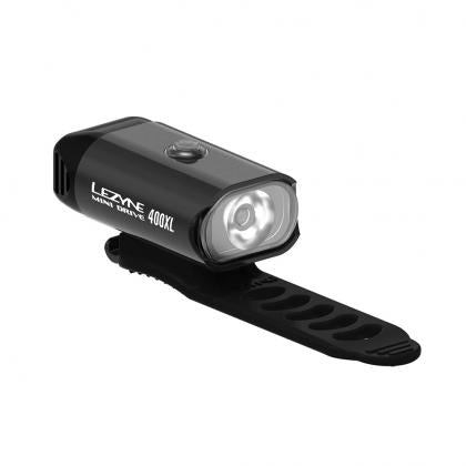 Lezyne Mini Drive 400XL Front Light-Black (400 Lumens)