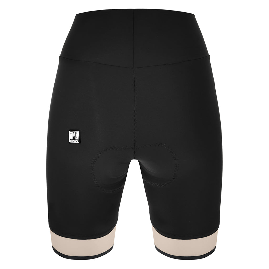 Santini Wmn Giada Bengal Shorts-Black