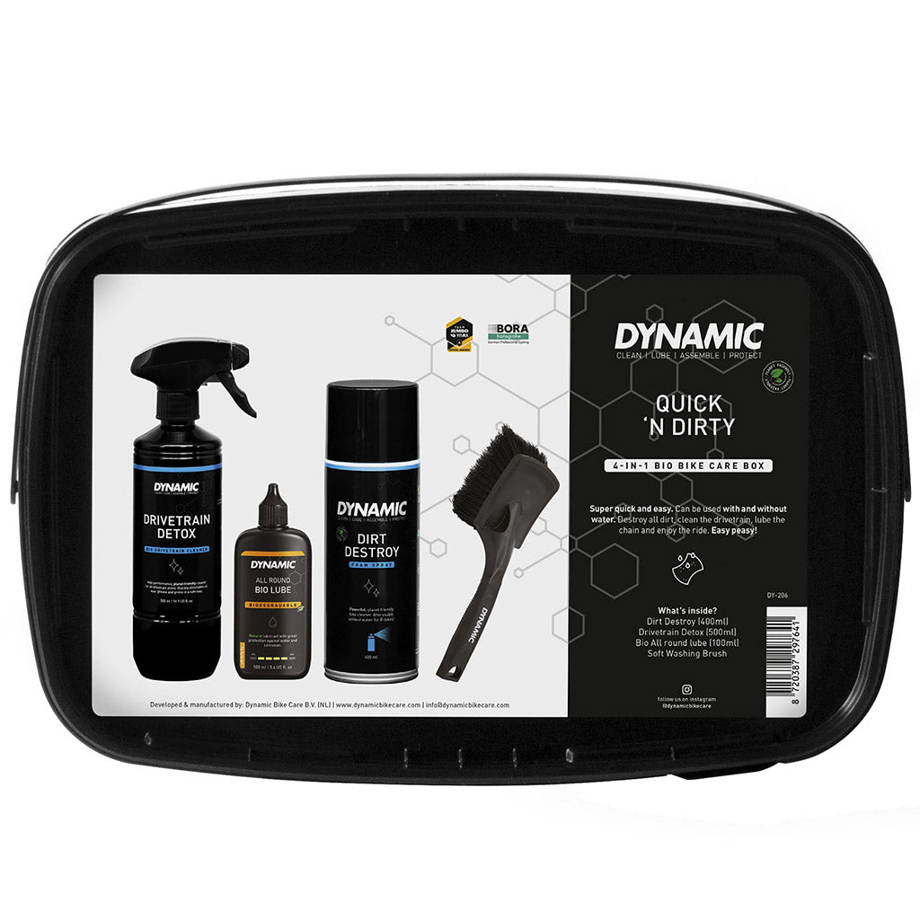 Dynamic Quick N Dirty-Bio Bike Care Box