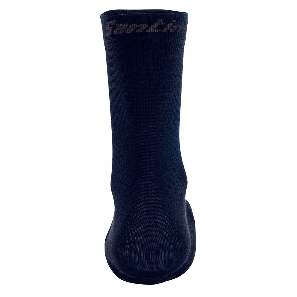 Santini Wool Socks-Nautica Blue