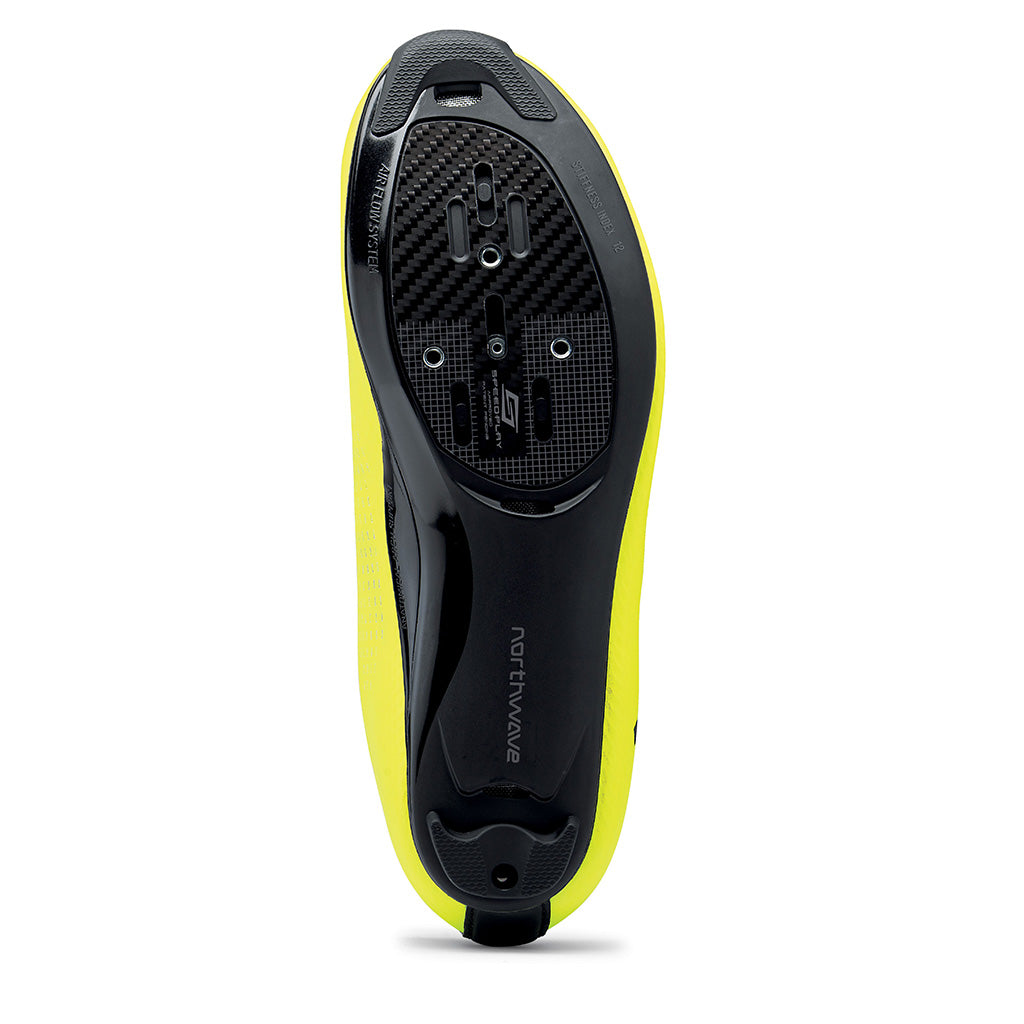 Northwave Storm Carbon 2 Road Shoes-Yellow Fluo/Black