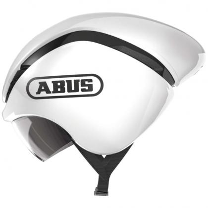Abus Gamechanger TT Helmet-Shiny White