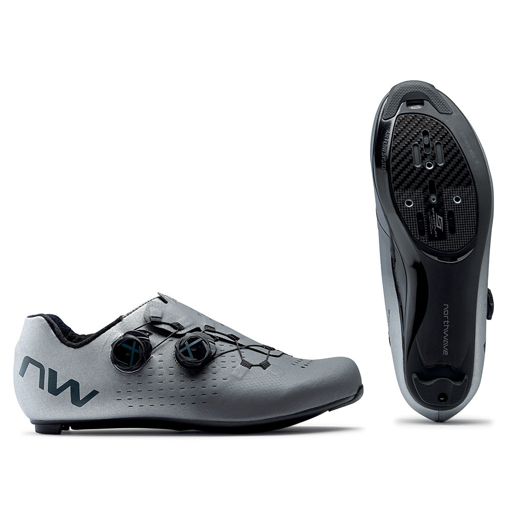 Northwave Extreme GT 3 Road Shoes-Anthra/Silver Reflective