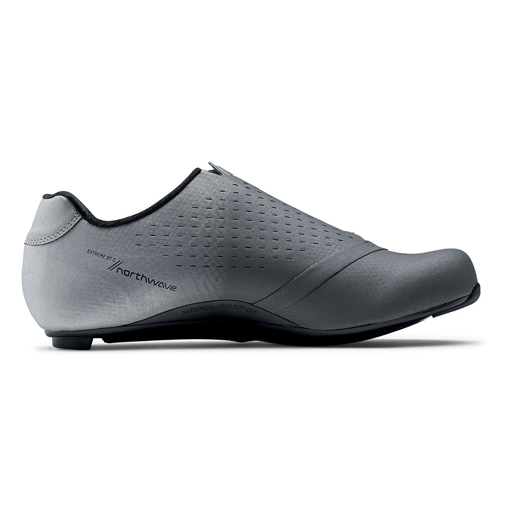 Northwave Extreme GT 3 Road Shoes-Anthra/Silver Reflective