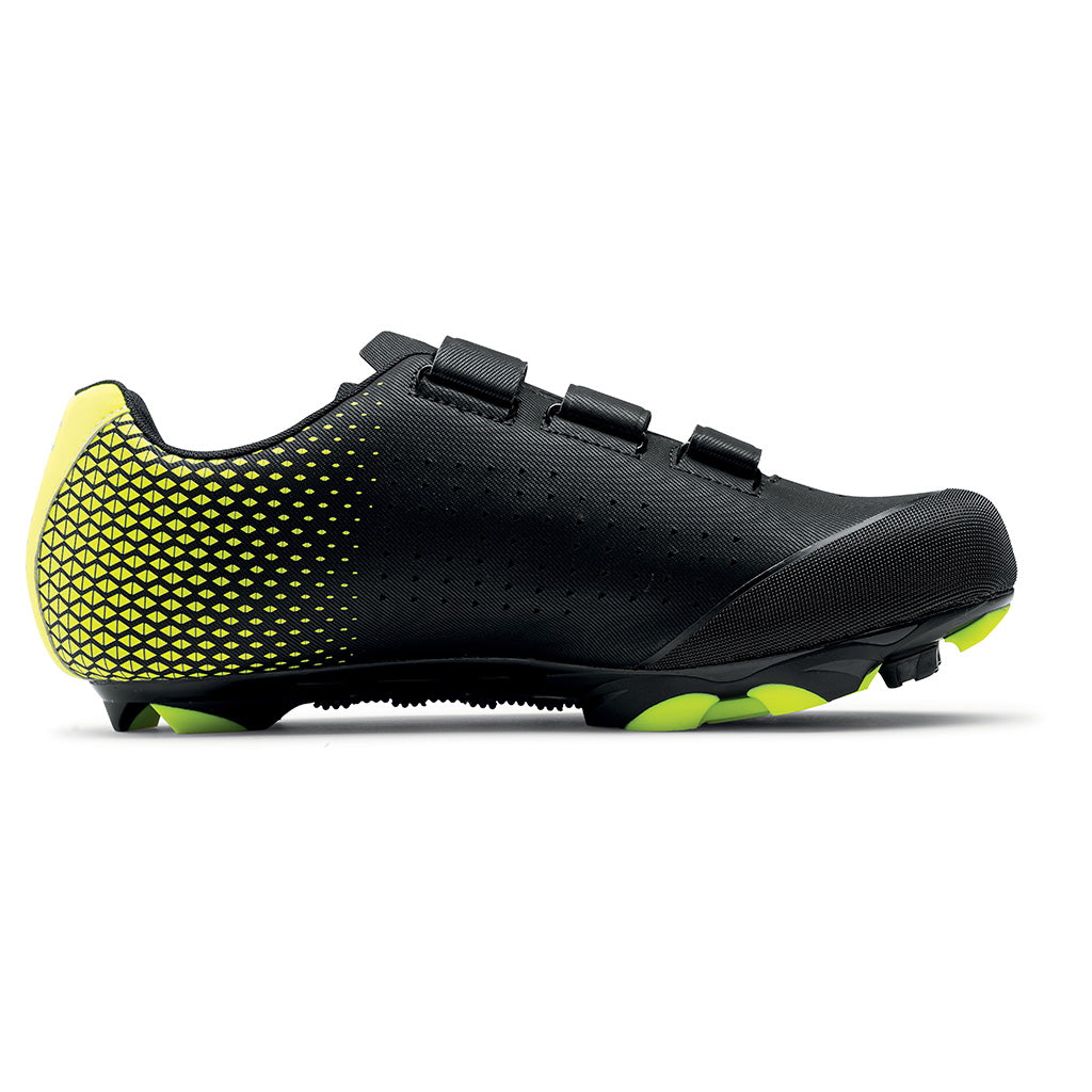 Northwave Origin 2 MTB Shoes-Black/Yellow Fluo