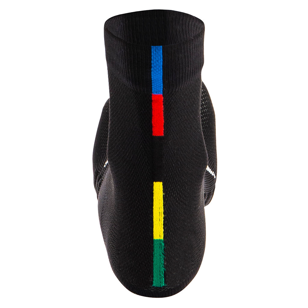 Santini UCI Official Rainbow Socks-Black