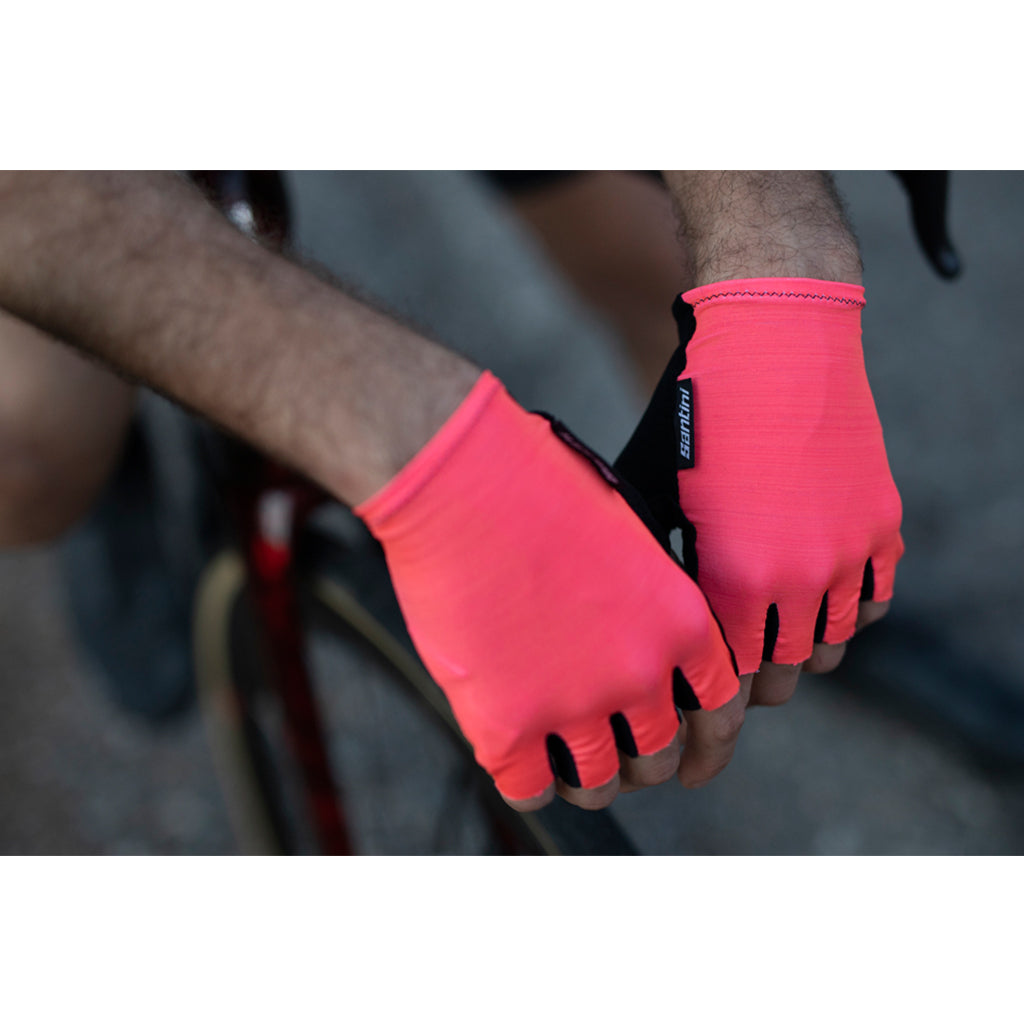Santini Cubo Gloves-Granatina