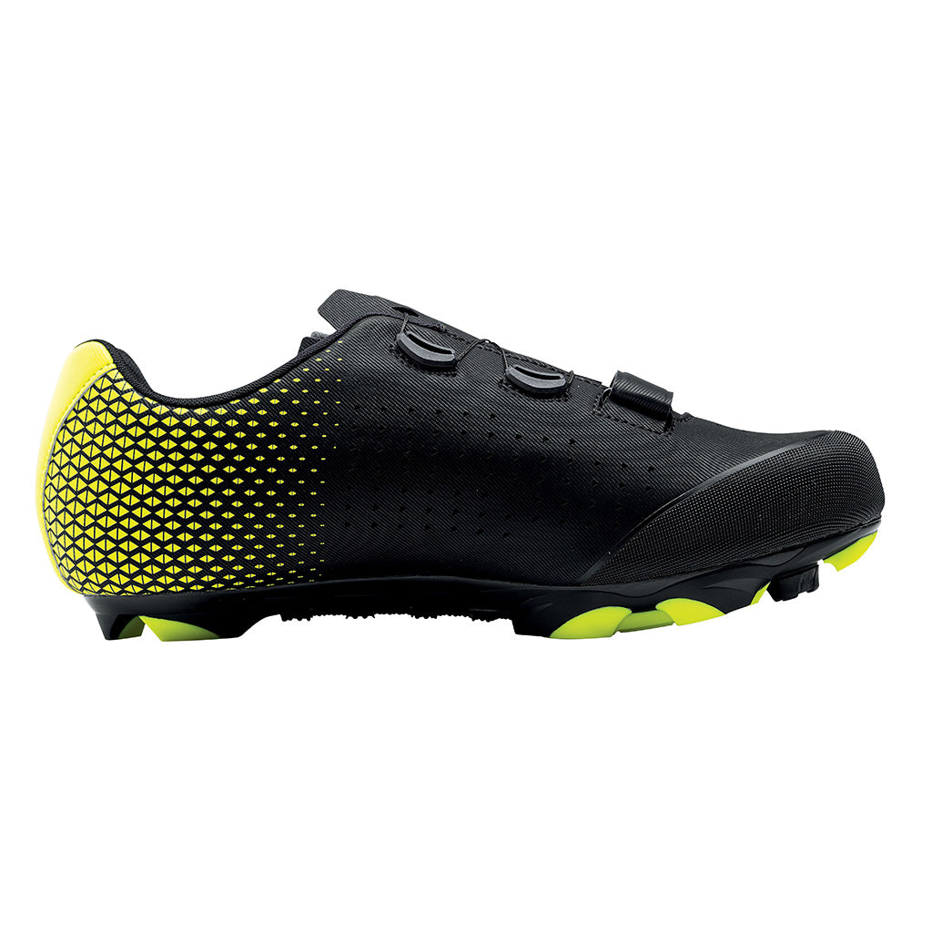Northwave Origin Plus 2 MTB Shoes-Black/Yellow Fluo