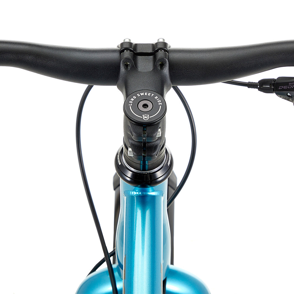 Kona Dr.Dew Hybrid Bike-Blue