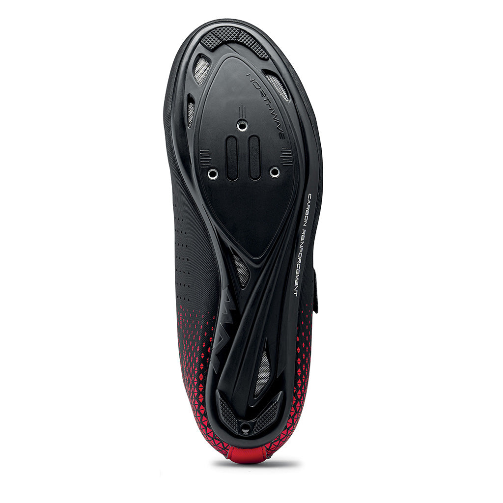 Northwave Core 2 Road Shoes-Black/Red