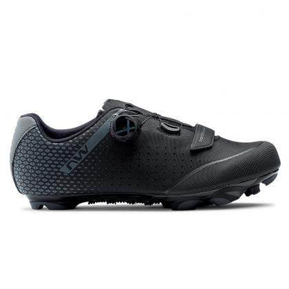 Northwave Origin Plus 2 MTB Shoes (Wide)-Black/Anthra