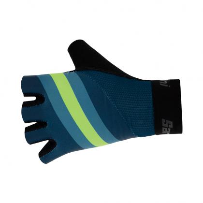 Santini Bengal Gloves-Fluo Green