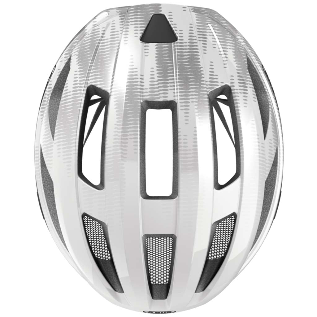 Abus Macator Helmet-White Silver