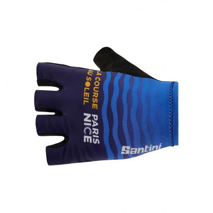 Santini TDF Paris Nice Gloves-Print