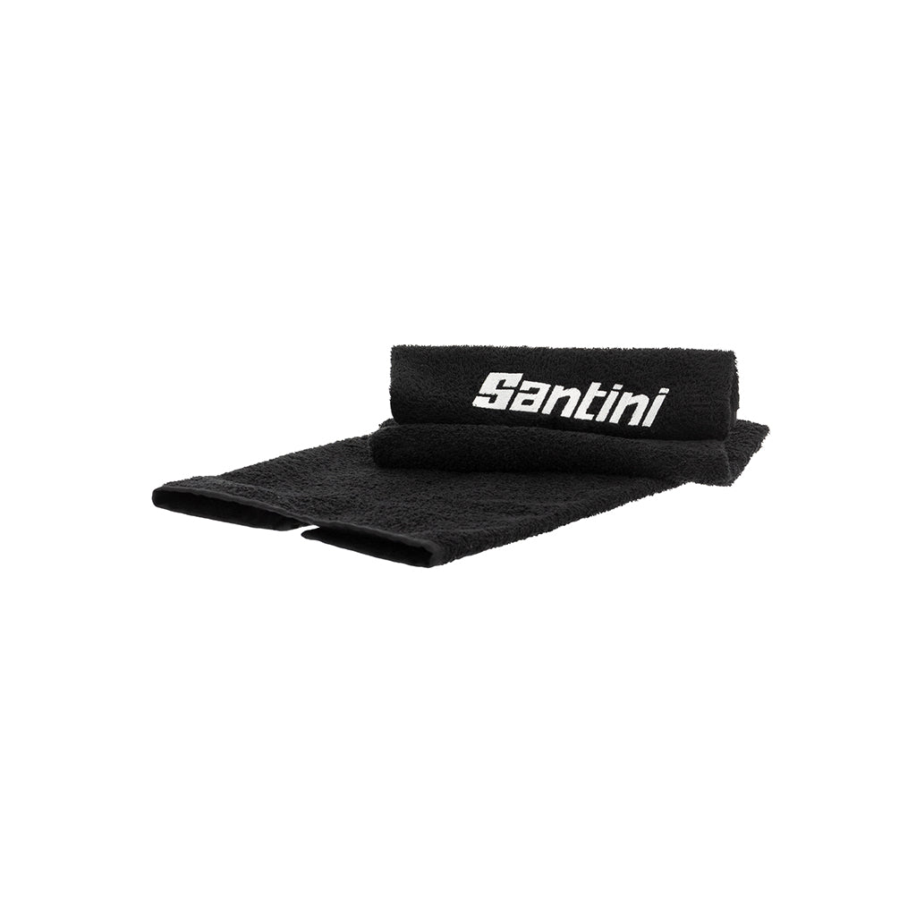 Santini Forza Indoor Training Cycling Towel-Black