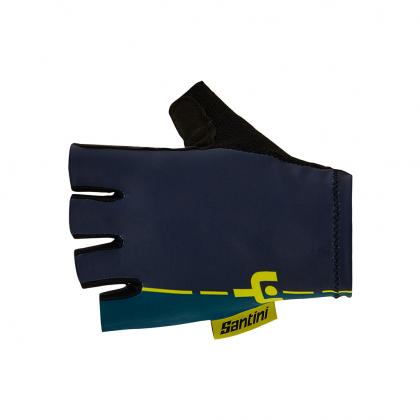 Santini TDF Le Maillot Jaune Gloves-Print