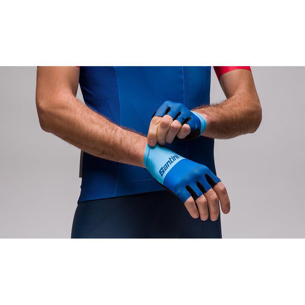 Santini La Vuelta Altu Del Gamoniteiru Gloves-Print