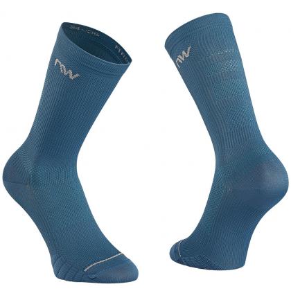 Northwave Extreme Pro Socks-Deep Blue/Light Grey