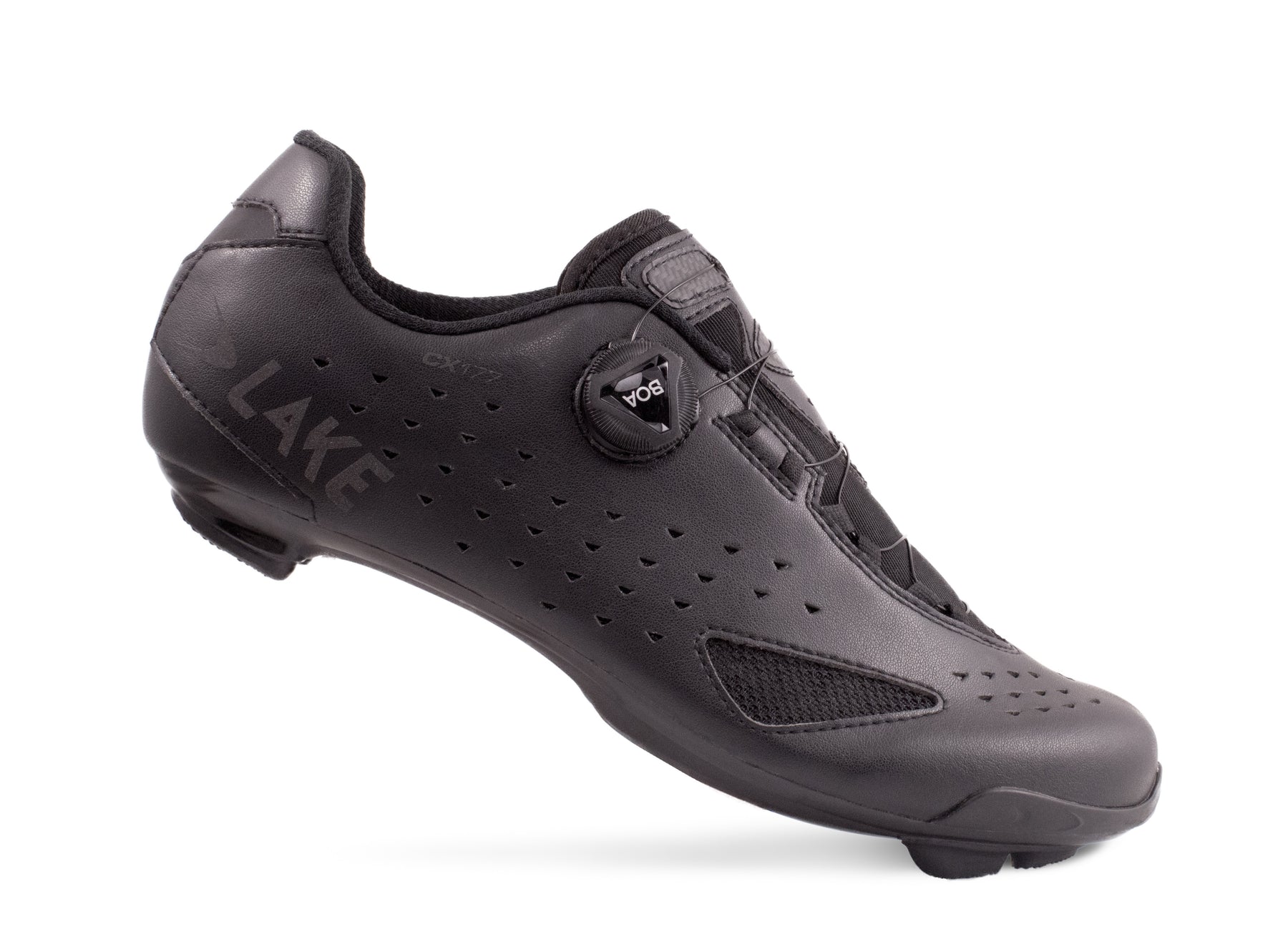 lake shoes CX177-X wide black/black reflective