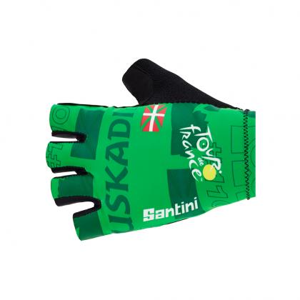 Santini Tour De France Grand Depart Pais Vasco Gloves-Print
