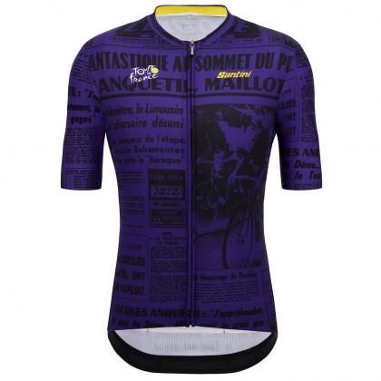 Santini Tour De France Puy De Dome Jersey-Print