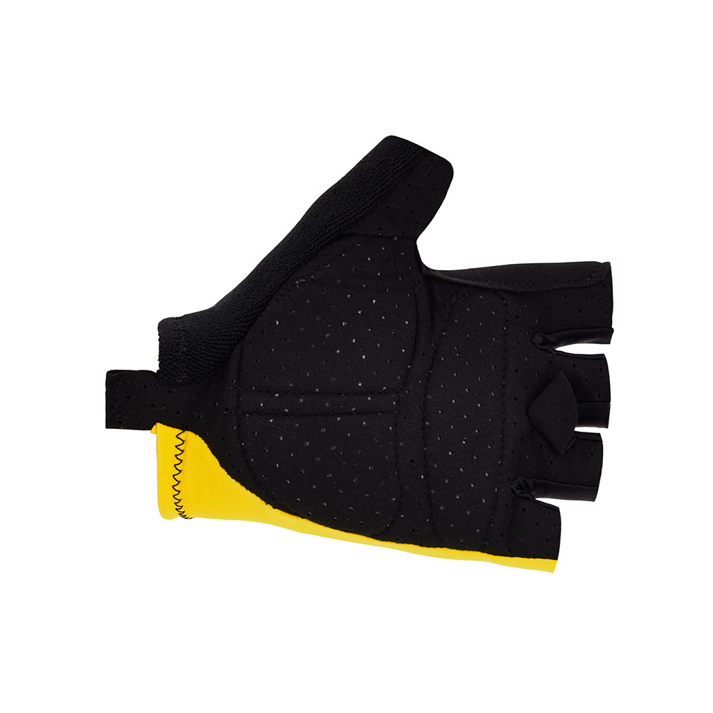 Santini Tour De France Overall Leader Gloves-Yellow