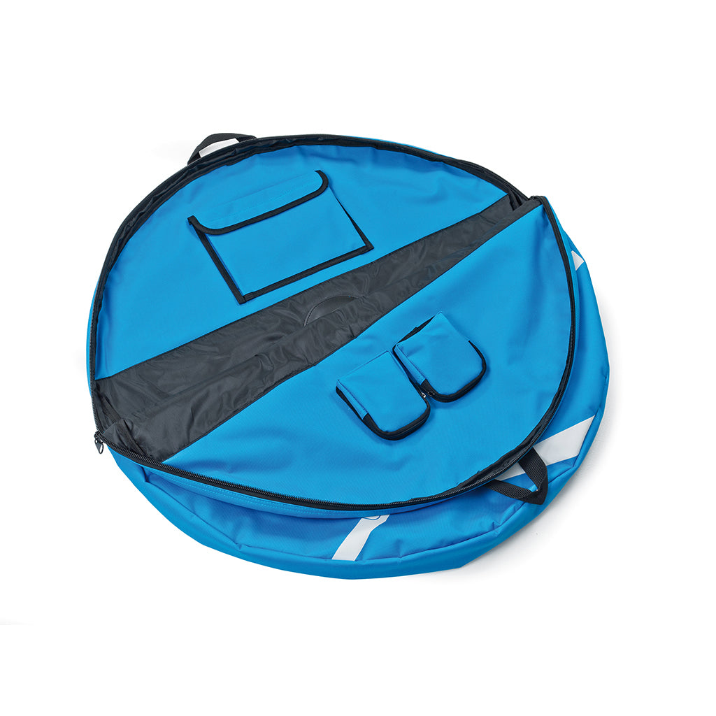 B&W Single Wheel Bag-Blue (Upto 28″ Wheels)